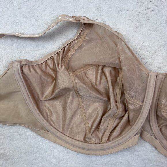 Elomi EL8030NE Nude Kim Side Support Underwire Bra 40H Stretch - Picture 7 of 9